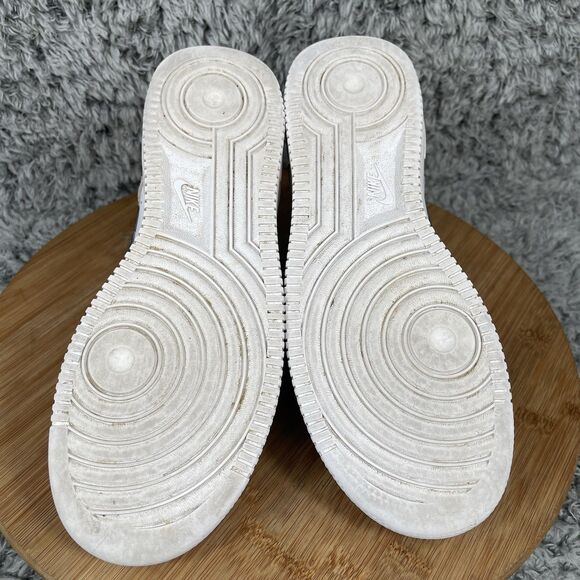 Nike Air Force 1 Low White Black Casual Shoes Sneakers Size 4 Y CT3839-100 - Picture 6 of 10